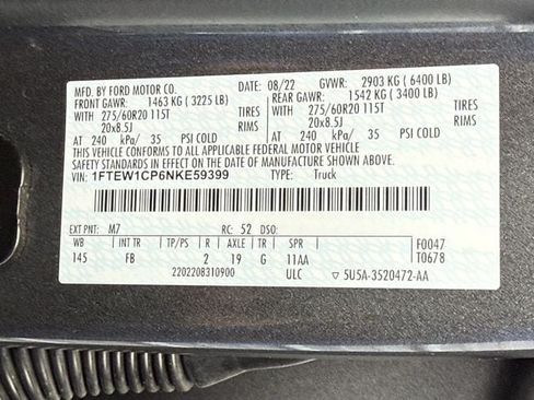 Used 2022 Ford F150 XLT w/ Equipment Group 302A High RWD image 27