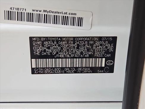 Used 2015 Lexus GS 350 w/ F Sport Package image 22