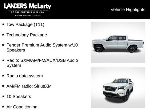 Used 2024 Nissan Frontier SL w/ Technology Package AWD/4WD image 5