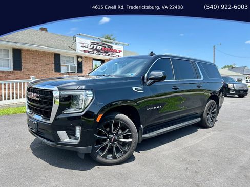 Used 2022 GMC Yukon XL SLE w/ Gmc Pro Safety Plus Package AWD/4WD image 1
