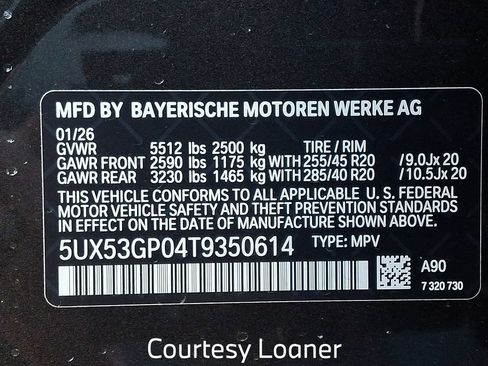 Used 2026 BMW X3 xDrive30i w/ Premium Package AWD/4WD image 18