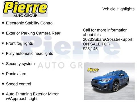 Used 2023 Subaru Crosstrek 2.5i Sport AWD/4WD image 14