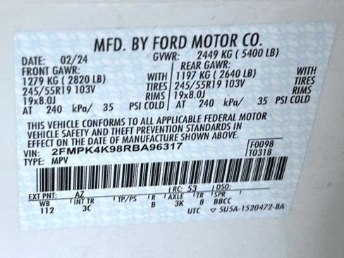 Used 2024 Ford Edge Titanium AWD/4WD image 26