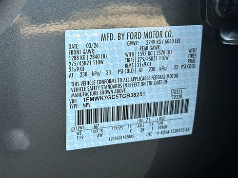 New 2026 Ford Explorer ST RWD image 29