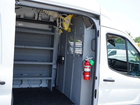 Used 2023 Ford Transit 350 148 High Roof Extended w/ Fleet Safety Package RWD image 13
