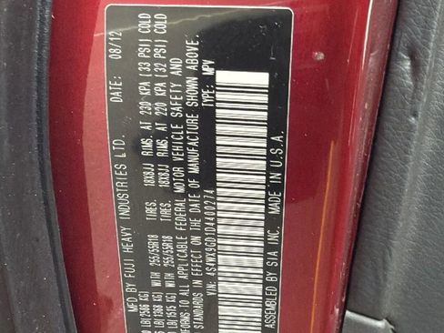 Used 2013 Subaru Tribeca Limited w/ PWR Moonroof Pkg image 34