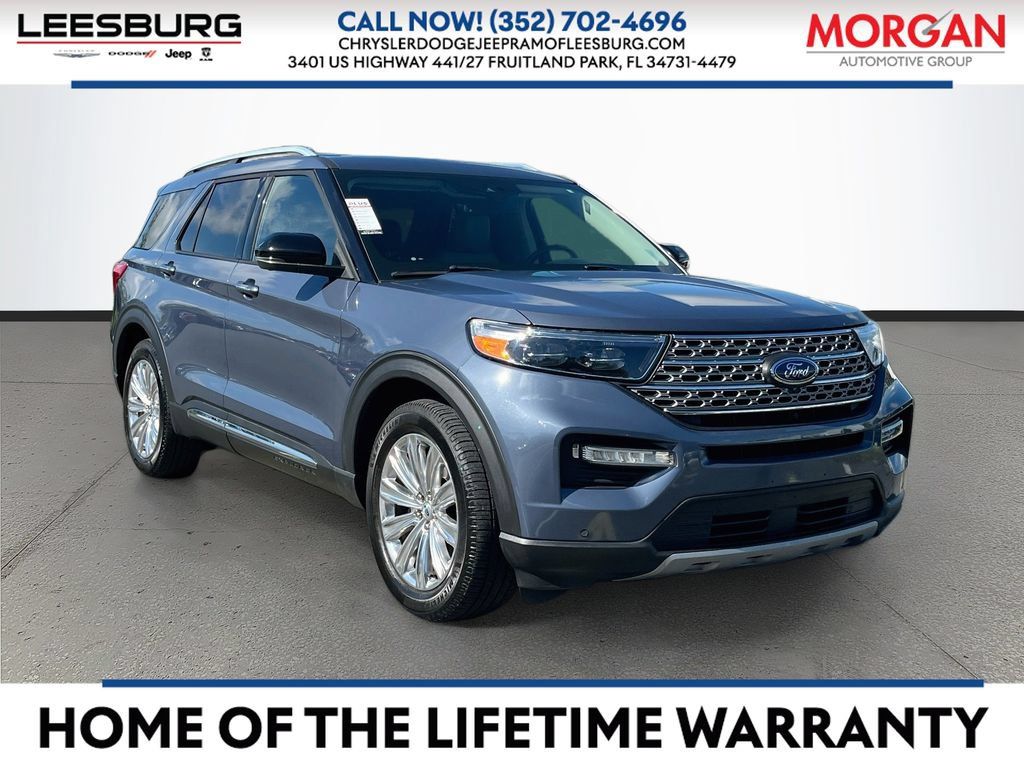 Used 2021 Ford Explorer Limited w/ Equipment Group 301A AWD/4WD image 1
