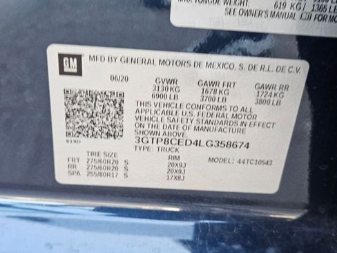 Used 2020 GMC Sierra 1500 Elevation w/ Elevation Value Package RWD image 18