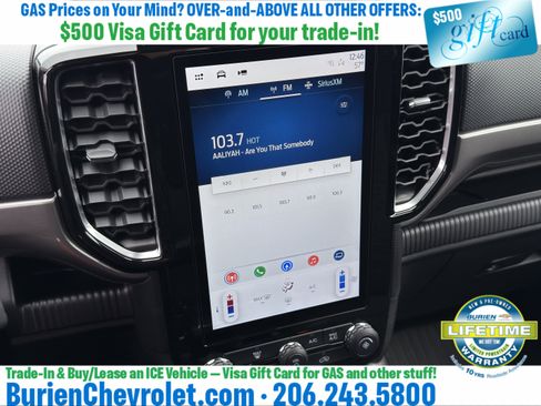 Used 2025 Ford Ranger XLT w/ Trailer Tow Package AWD/4WD image 16