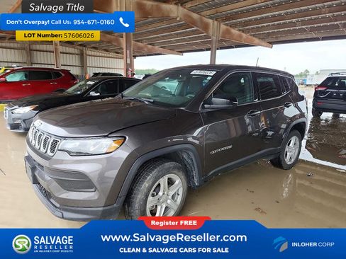 Used 2023 Jeep Compass Sport AWD/4WD image 1