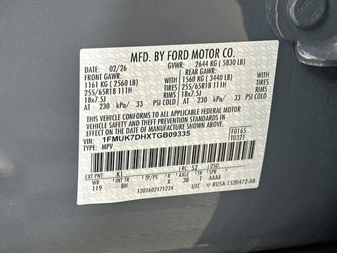 Used 2026 Ford Explorer Active RWD image 34