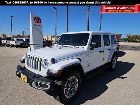 Used 2021 Jeep Wrangler Unlimited Sahara image 1