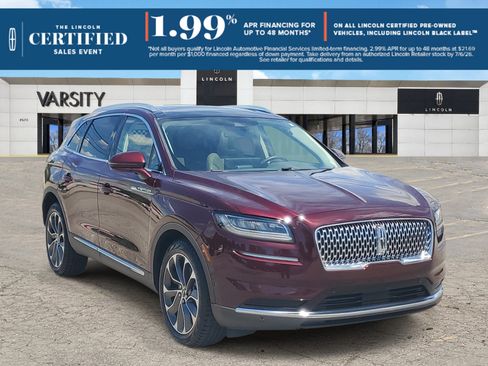 Used 2021 Lincoln Nautilus Reserve AWD/4WD image 1