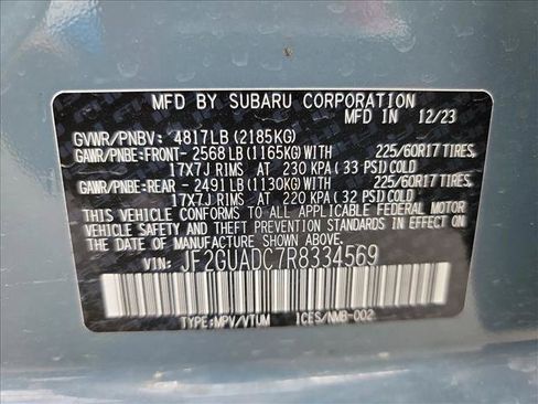 Used 2024 Subaru Crosstrek 2.0i Premium AWD/4WD image 24