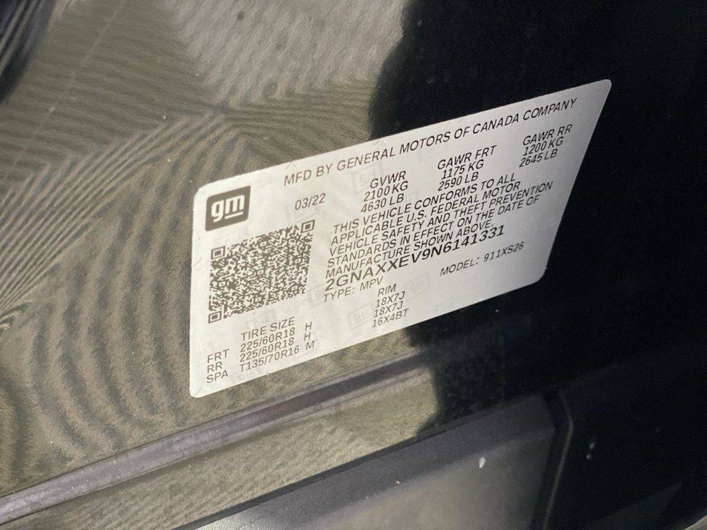 Used 2022 Chevrolet Equinox Premier AWD/4WD image 20