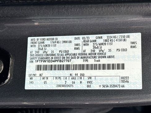 Certified 2023 Ford F150 XLT w/ Equipment Group 302A High image 35