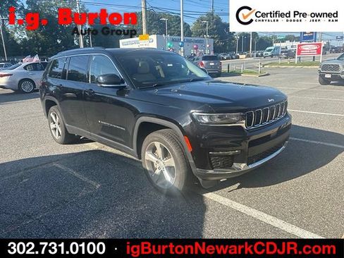 Used 2021 Jeep Grand Cherokee L Limited w/ Luxury Tech Group II AWD/4WD image 3