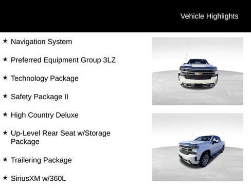 Certified 2021 Chevrolet Silverado 1500 High Country w/ Technology Package image 14