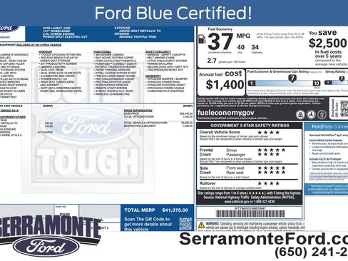 Used 2025 Ford Maverick Lariat w/ 4K Tow Package AWD/4WD image 19