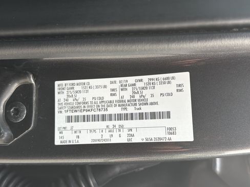 Used 2019 Ford F150 XLT w/ Equipment Group 302A Luxury AWD/4WD image 30