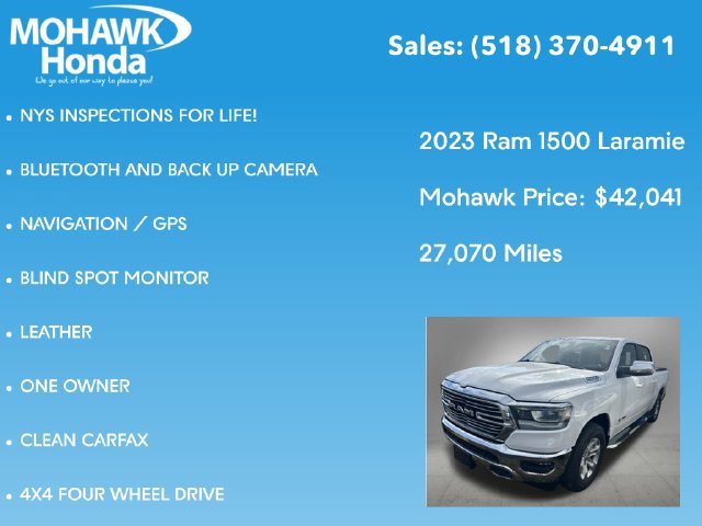 Used 2023 RAM 1500 Laramie AWD/4WD image 7