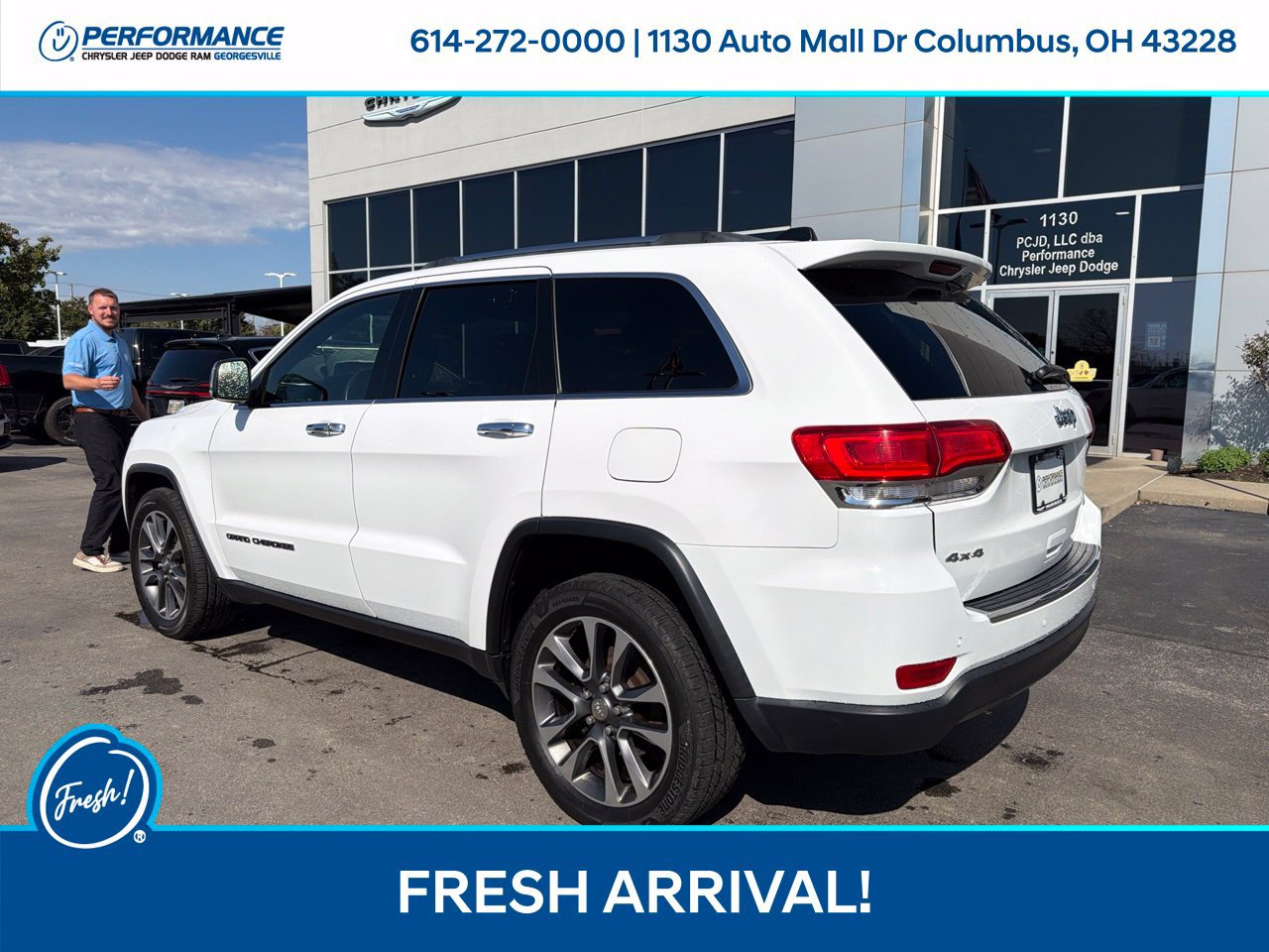 Used 2018 Jeep Grand Cherokee Limited AWD/4WD image 7