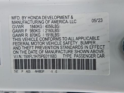 Used 2023 Honda Civic EX-L image 28