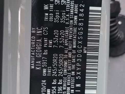 Certified 2025 Kia Telluride EX X-Line image 3