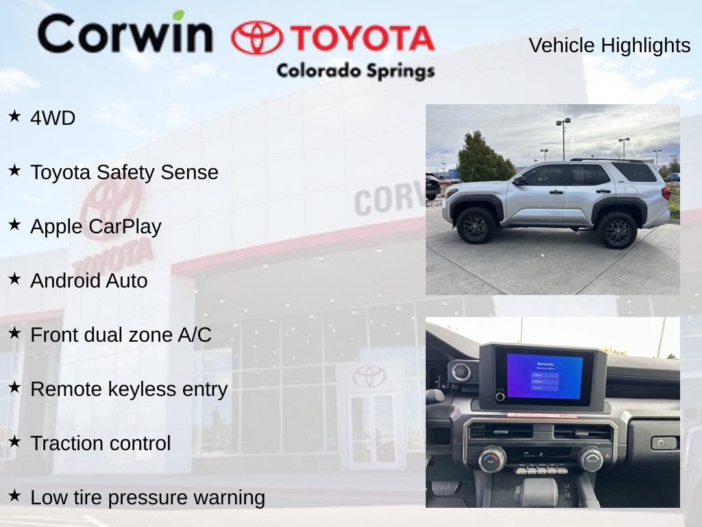 Used 2026 Toyota 4Runner SR5 AWD/4WD image 14