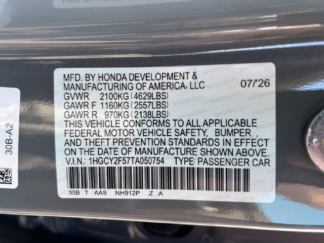 New 2026 Honda Accord Sport image 18