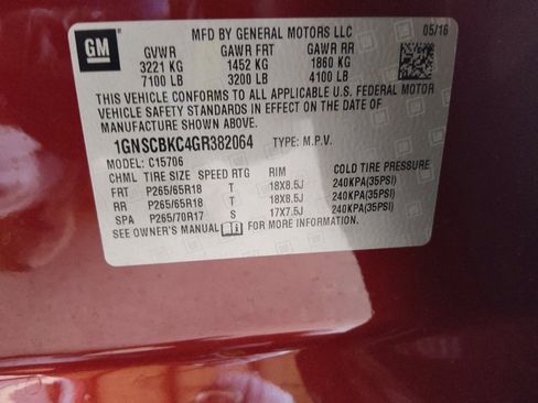 Used 2016 Chevrolet Tahoe LT image 33