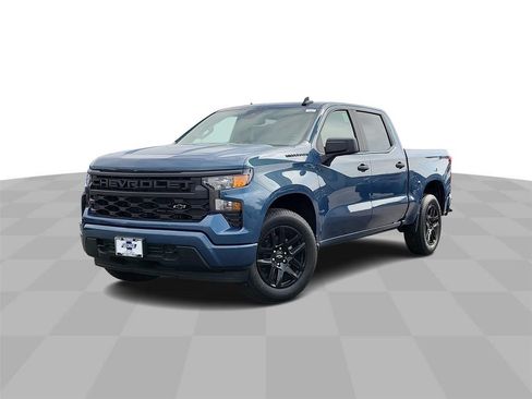 Used 2024 Chevrolet Silverado 1500 Custom w/ LPO, Dark Essentials Package RWD image 1