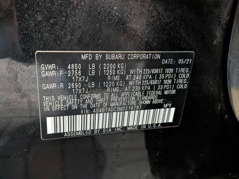 Used 2021 Subaru Outback Premium w/ Popular Package #1 image 33