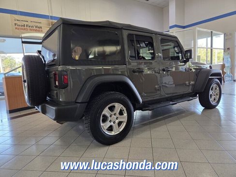 Used 2021 Jeep Wrangler Unlimited Sport AWD/4WD image 4