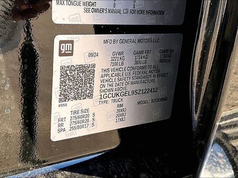 New 2025 Chevrolet Silverado 1500 LTZ w/ Technology Package image 20