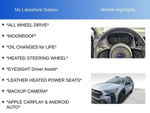 Used 2025 Subaru Outback Onyx Edition XT image 6