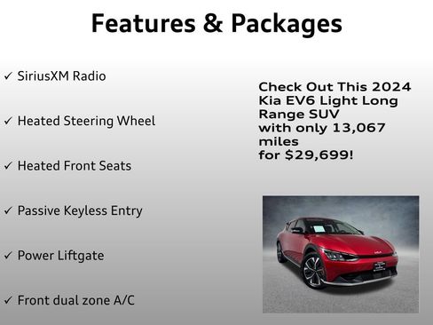 Used 2024 Kia EV6 Light AWD/4WD image 8