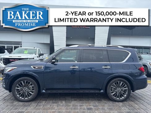 Used 2021 INFINITI QX80 Premium Select w/ All-Season Package image 1