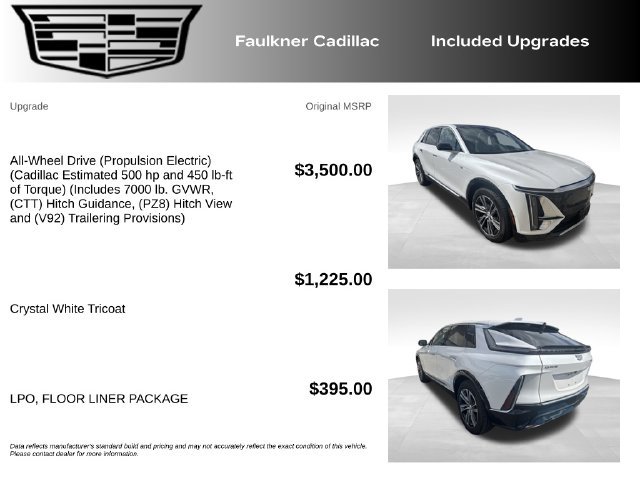 Certified 2024 Cadillac Lyriq Luxury w/ LPO, Floor Liner Package AWD/4WD image 11