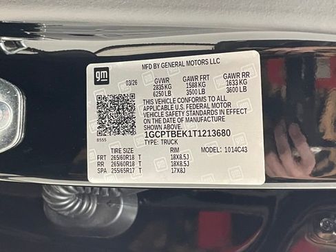 New 2026 Chevrolet Colorado W/T AWD/4WD image 24