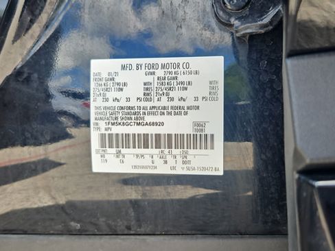 Used 2021 Ford Explorer ST w/ Equipment Group 401A AWD/4WD image 29