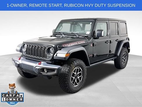 Used 2024 Jeep Wrangler Unlimited Rubicon AWD/4WD image 3