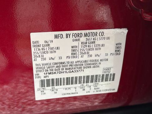 Used 2020 Ford Explorer XLT w/ Equipment Group 202A RWD image 38