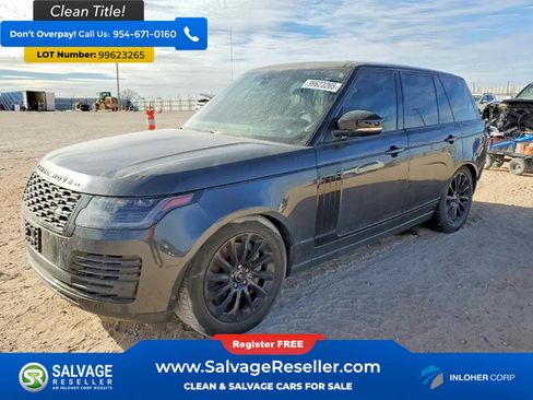 Used 2019 Land Rover Range Rover Supercharged image 1