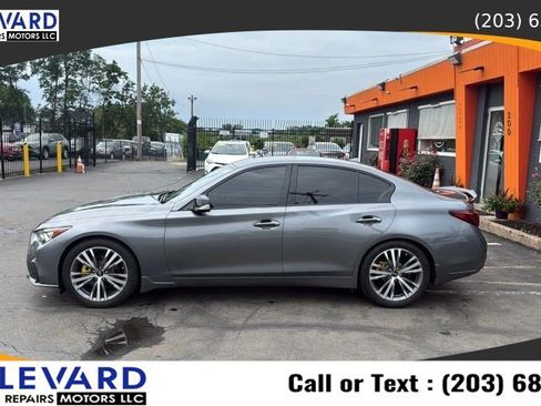 Used 2022 INFINITI Q50 Sensory w/ Cargo Package AWD/4WD image 4