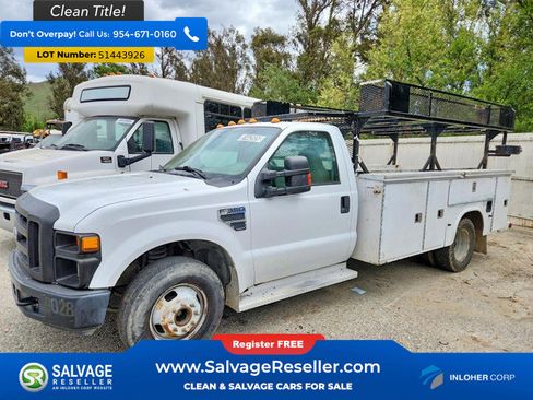 Used 2008 Ford F350 2WD Regular Cab DRW Super Duty image 1
