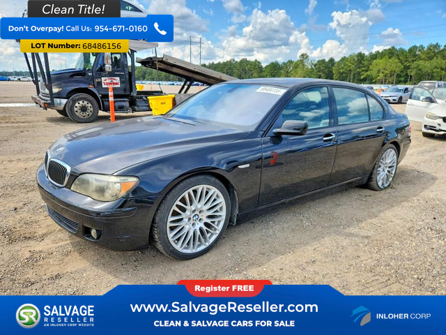 Used 2008 BMW 750Li RWD image 1