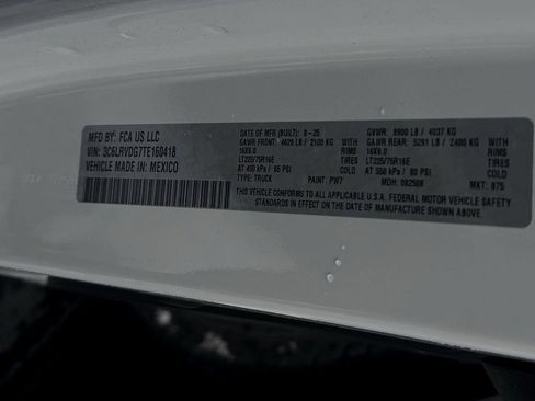 New 2026 RAM ProMaster 2500 w/ Cold Weather Group image 24