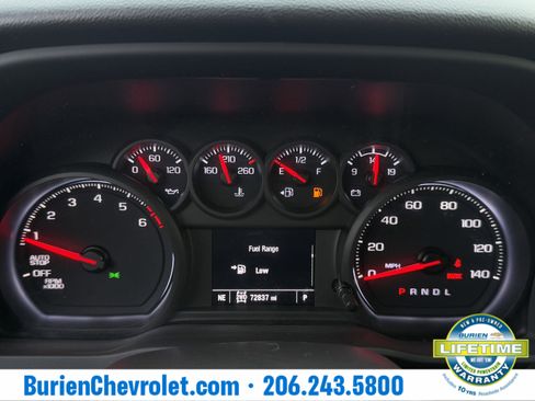 Used 2023 Chevrolet Silverado 1500 Custom Trail Boss w/ LPO, Dark Essentials Package image 13