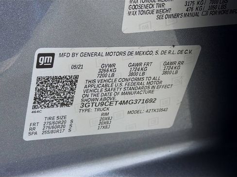 Used 2021 GMC Sierra 1500 Elevation AWD/4WD image 28
